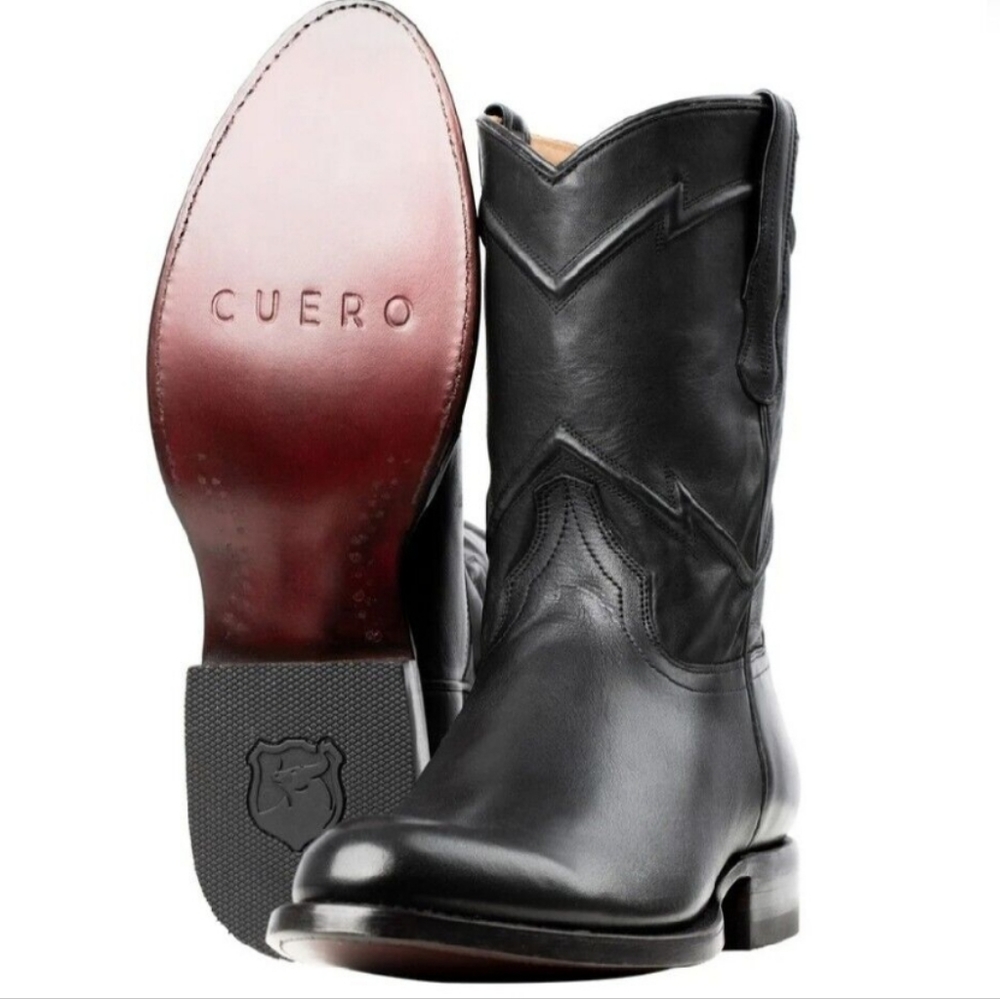Cuero The Austin Leather Boots Size 8.5